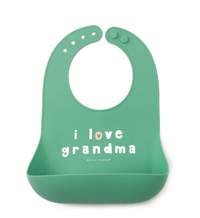 I Love Grandma Wonder Bib