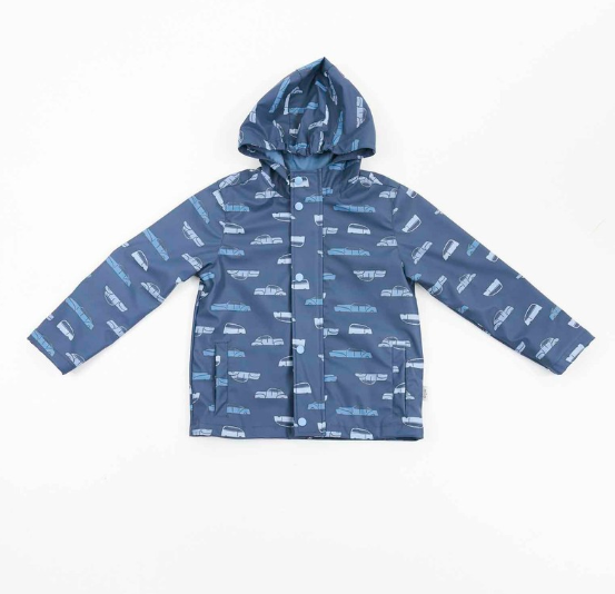 Boy's Fast Cars Raincoats