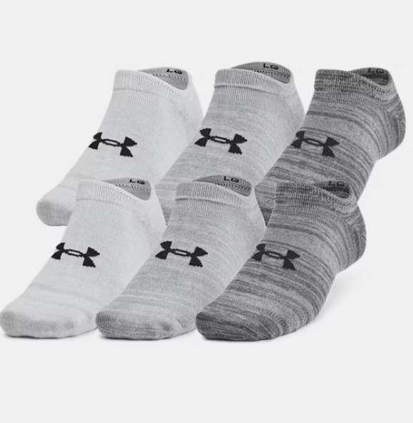 Unisex UA Essential 6-Pack No-Show Socks