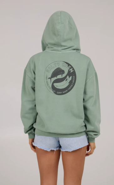 Fishin Yang Zip Hoodie