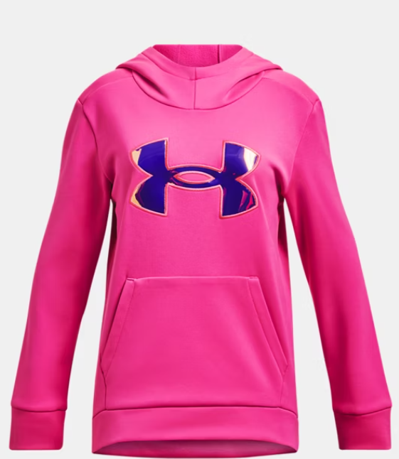 UA Youth Iridescent Big Logo Hoodie