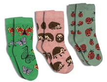 Load image into Gallery viewer, Kids Good Luck Socks 3pk
