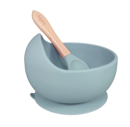 Silicone Bowl & Spoon Set