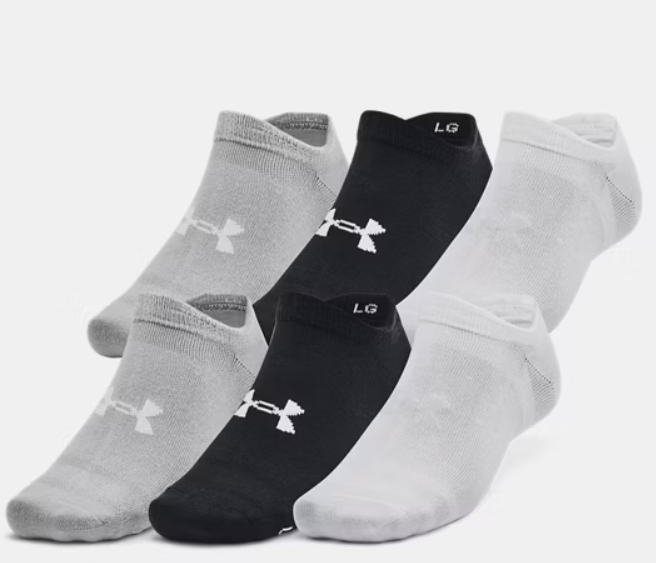 Unisex UA Essential 6-Pack No-Show Socks