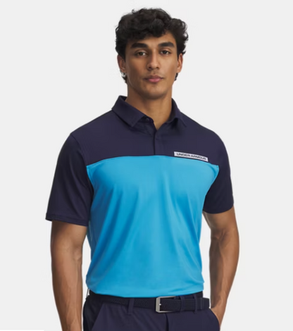 UA Men's T2G Color Bock Polo