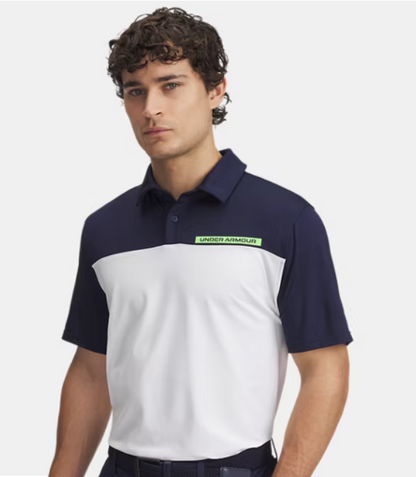 UA Men's T2G Color Bock Polo