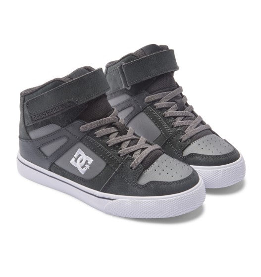 Children's DC Pure High Top EV -Anthracite/Black