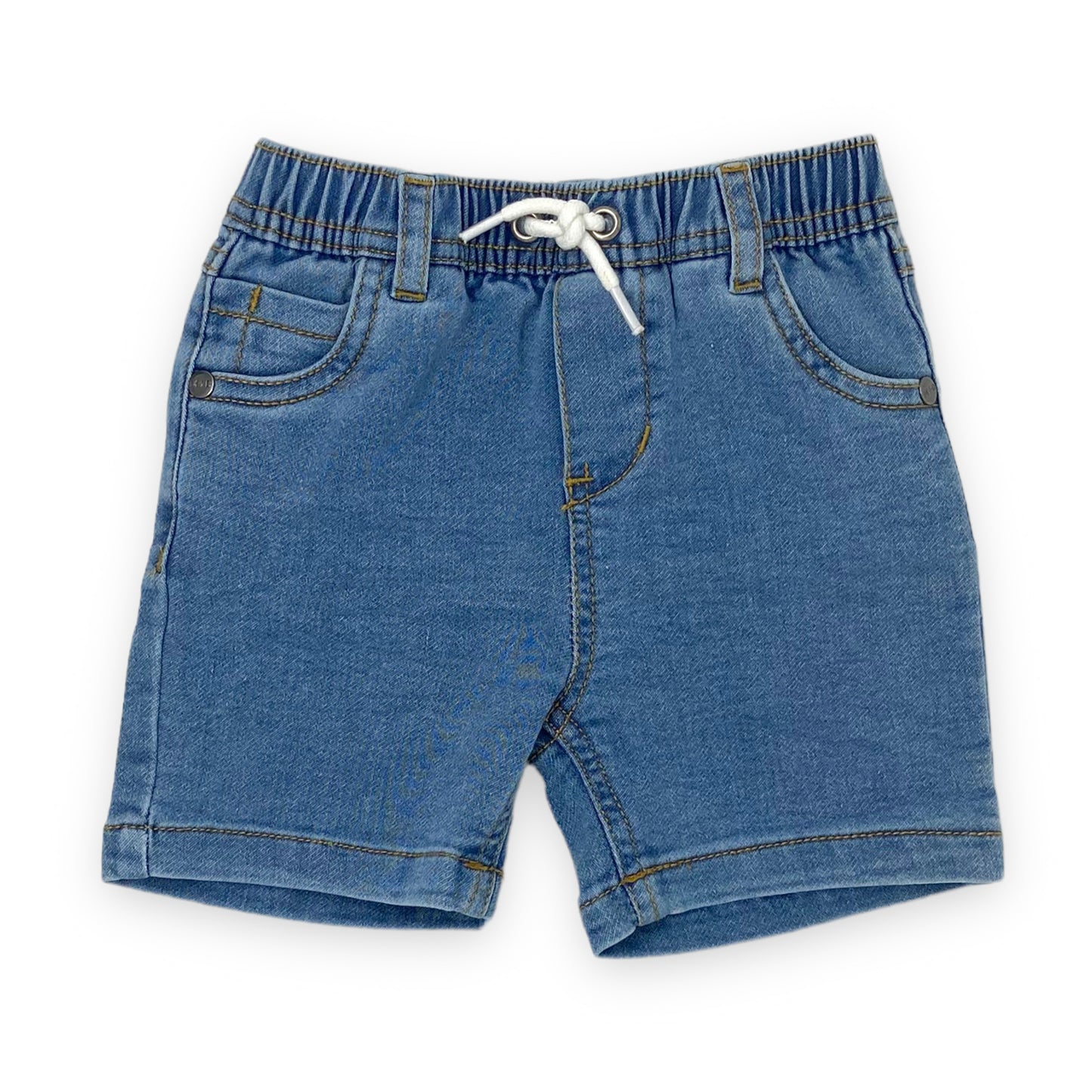 Denim Bermuda Shorts