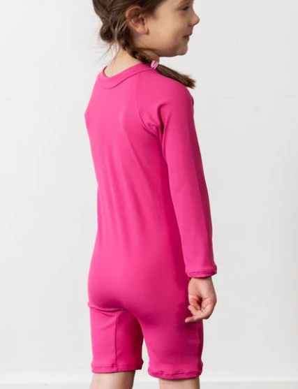 "Brights" Hot Pink Sunsuit