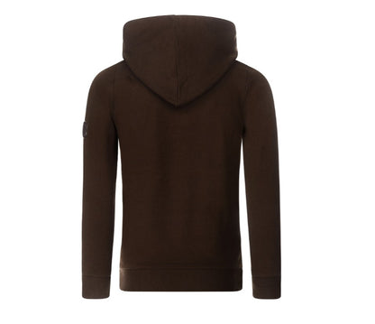 Boys Dark Brown Hoodie