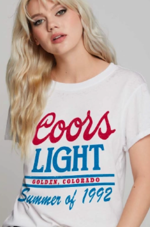 Coors Light Burnout Tee