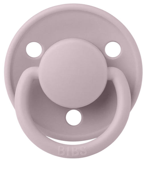 BIBS De Lux Silicone 2pk-Dusty Lilac