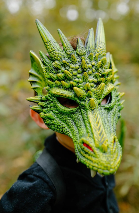 Green Dragon Mask