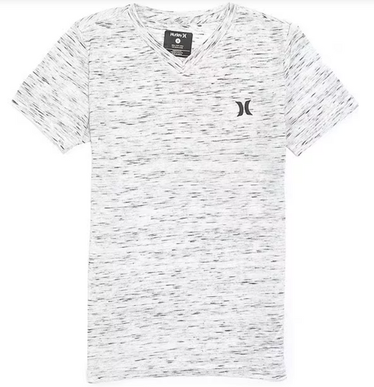 Hurley Youth Black/White Cloud Slub Tee