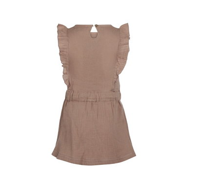 Light Brown Muslin Dress