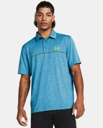 UA Men's Playoff 3.0 Stripe Polo