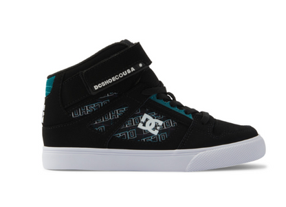 Children's DC Shoes Pure High Elastic Lace Shoes - Pixel