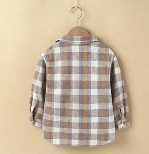 Toddler Plaid Shacket