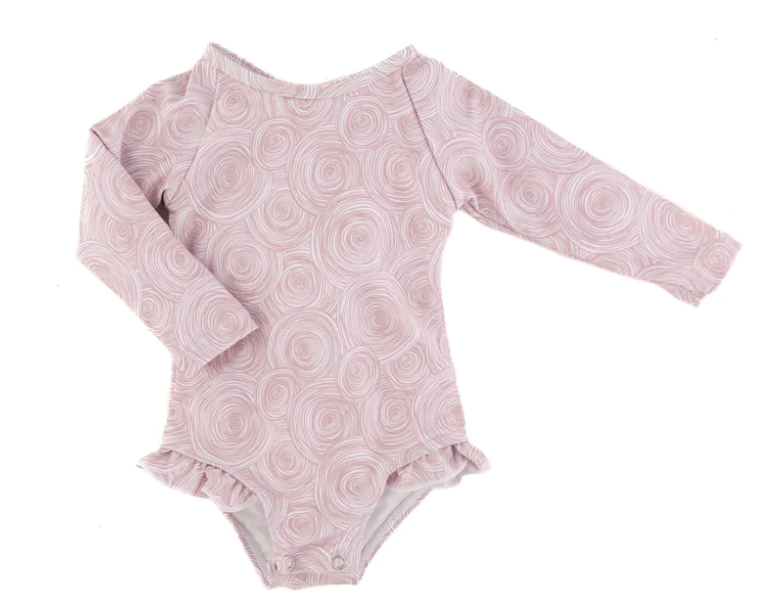 The "Rose" Ruffle Rashguard