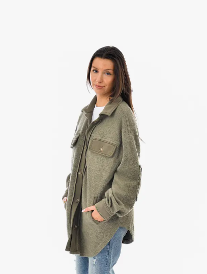 Lexie Fleece Oversized Jacket