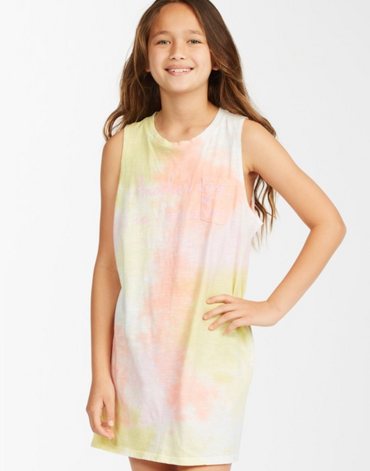 Billabong Youth Cool Days Sleeveless T-Shirt Dress