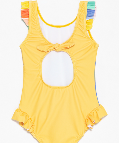 Ruffled Infant One-Piece Swimsuit