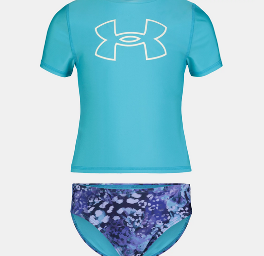 UA Animal Tropic Rashguard Set