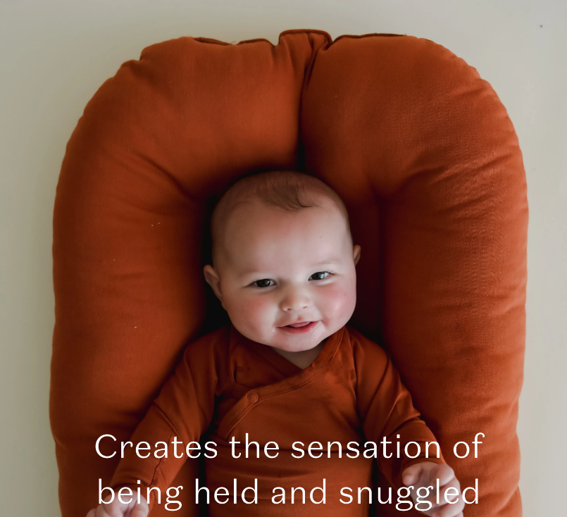 Snuggle Me Organic Infant Lounger Gingerbread