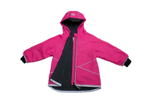 CaliKids Lined Mid SeaSon Shell (Pink)