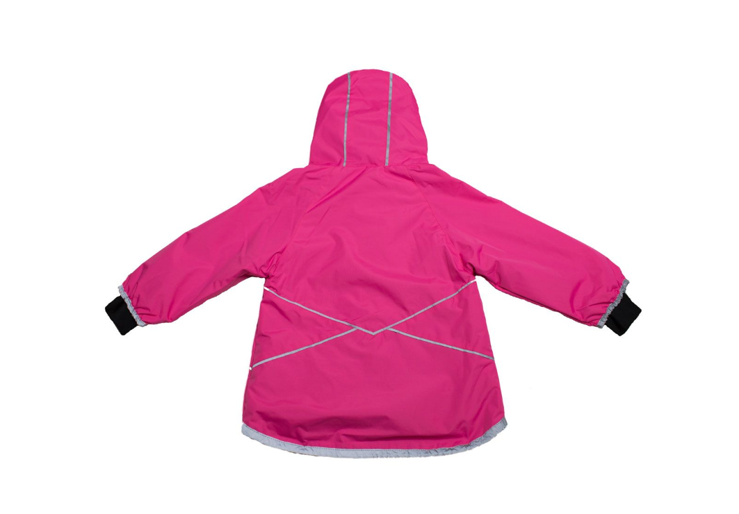 CaliKids Lined Mid SeaSon Shell (Pink)