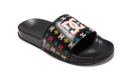 Children's DC Pink Multi Slides