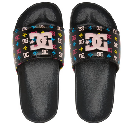 Children's DC Pink Multi Slides