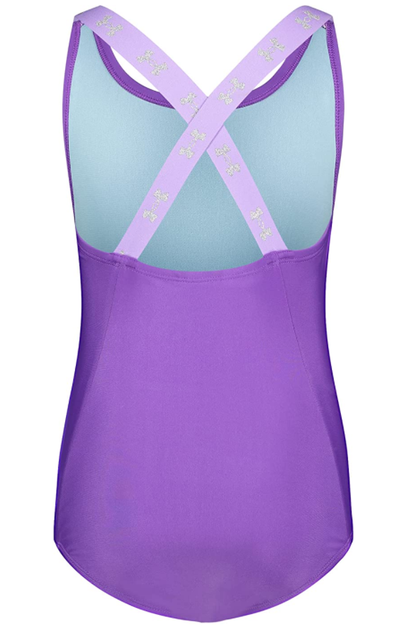 UA Girl's Grape Racer One Piece Swimsuit